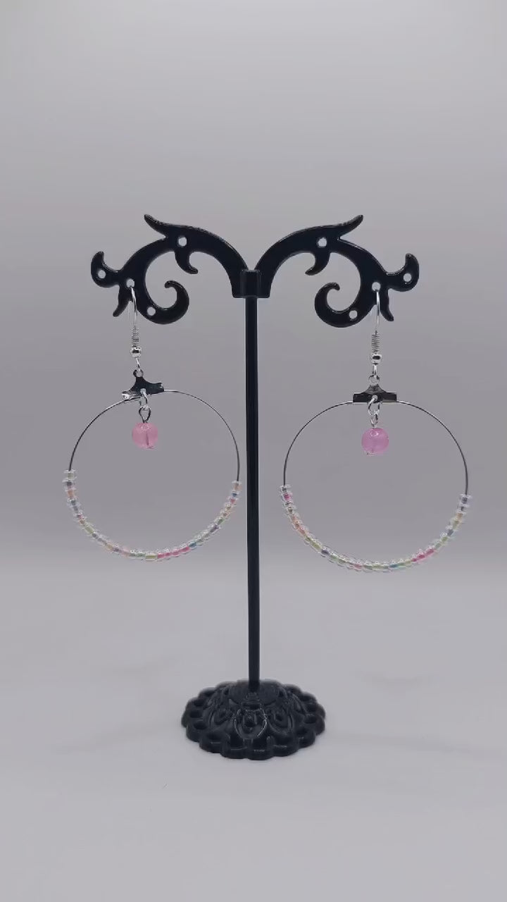 Cercei Summer Spirit culori de vara fosforescente