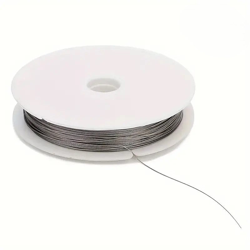 Sarma siliconata argintie grosime 0.6mm rola 25m