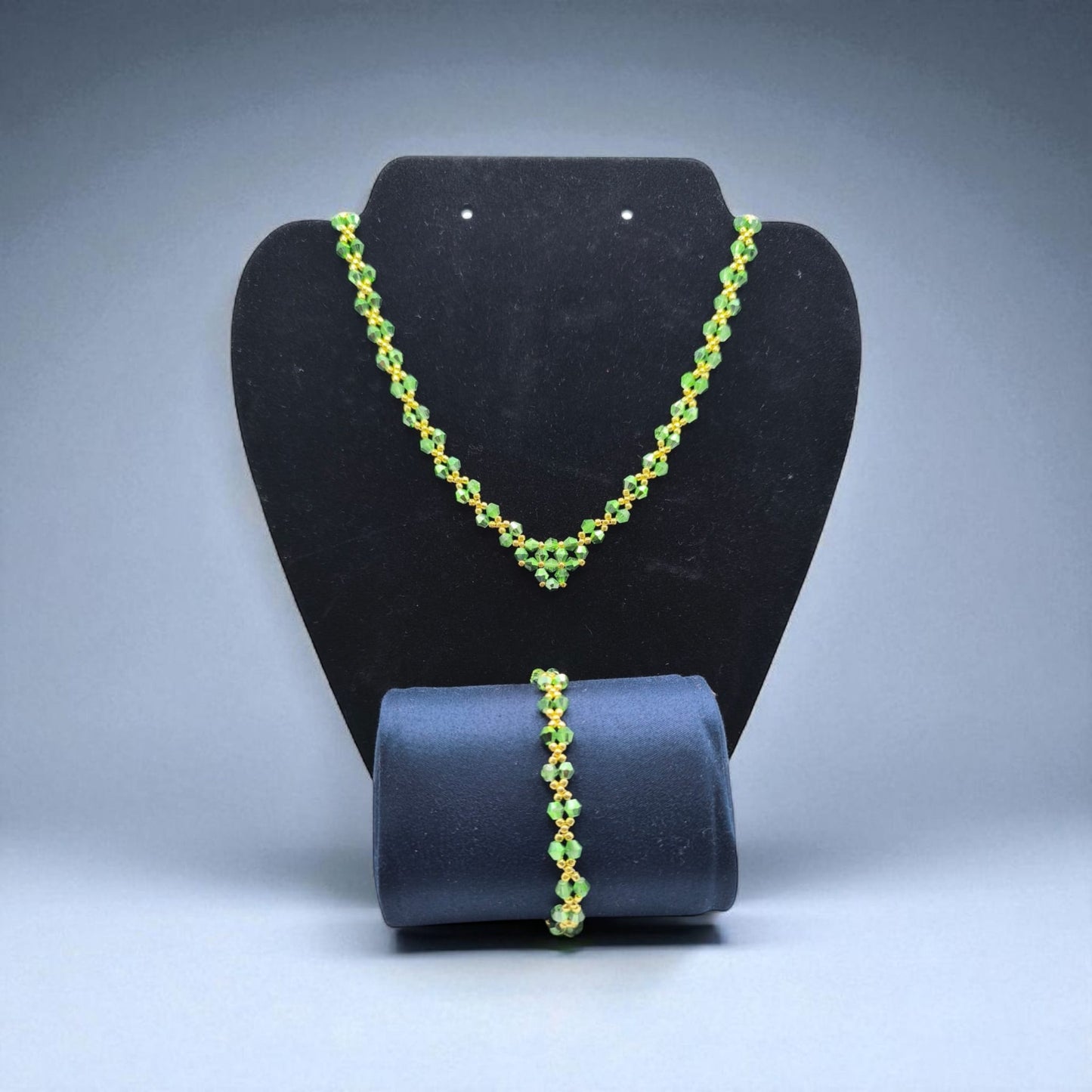 Set bijuterii Magie Verde – colier si bratara