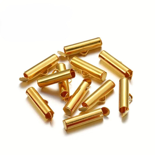 Terminatie bratara otel inoxidabil 20mm auriu