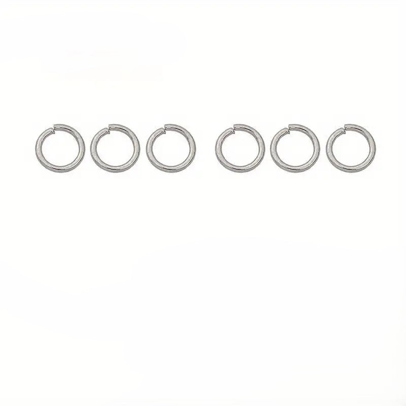 Zale otel inoxidabil 6mm argintiu