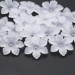 Margele acrilice floare