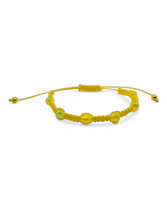 Bratara reglabila Lemon Zest galben