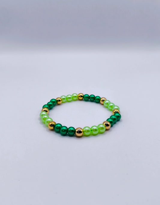 Bratara elastica Green Vibe verde