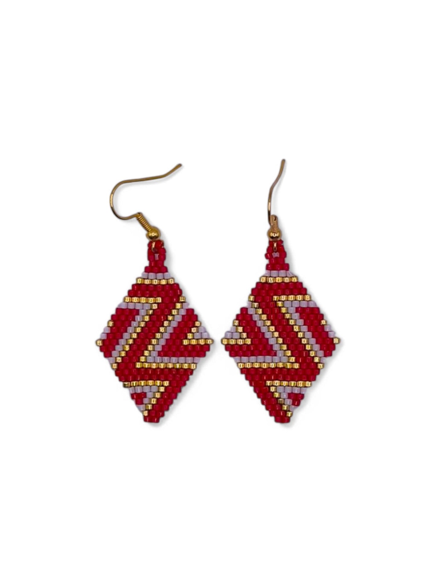 Cercei Gold Red