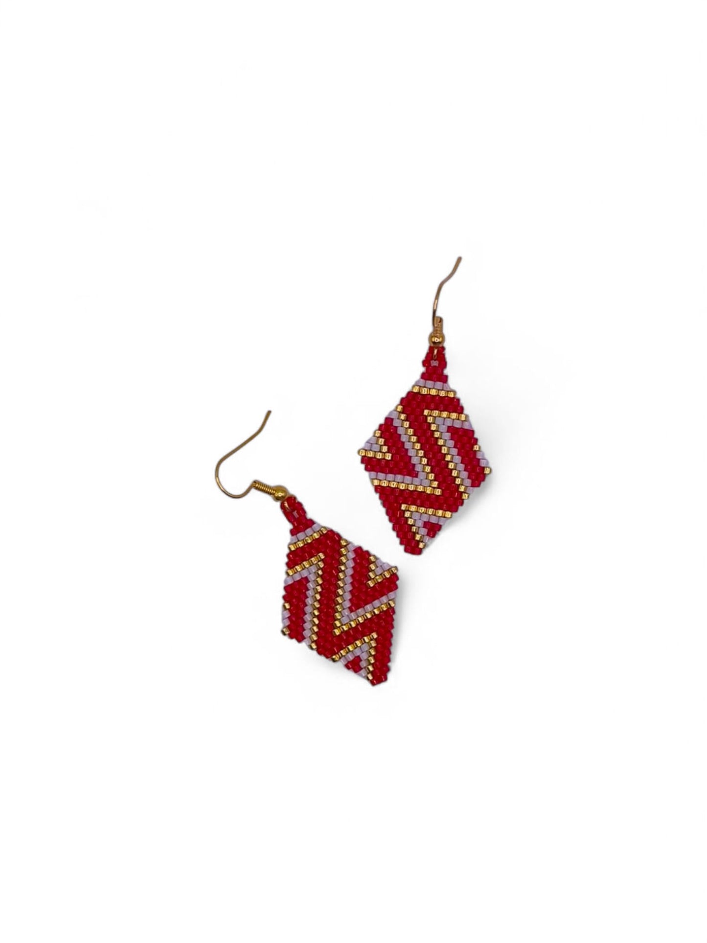 Cercei Gold Red