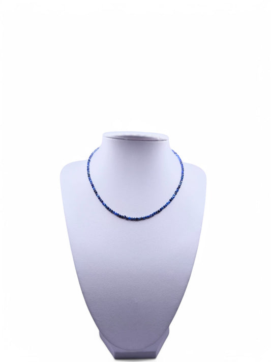 Choker colier handmade Lapis Lazuli