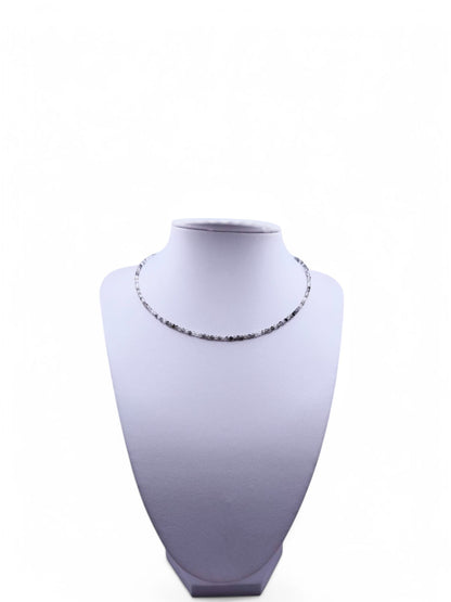 Choker Cuart cu rutil negru