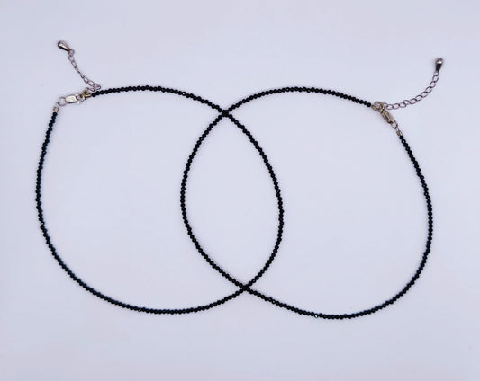 Choker handmade Turmalina Neagra