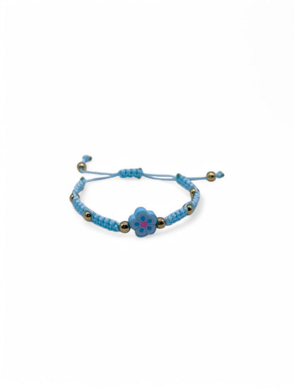 Bratara Light Blue Flower