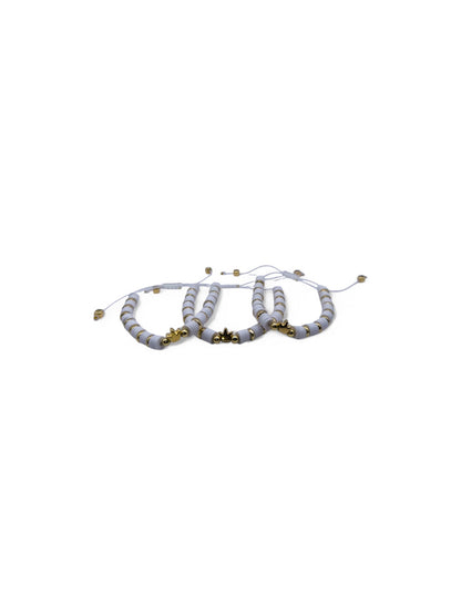 Bratara White Crown