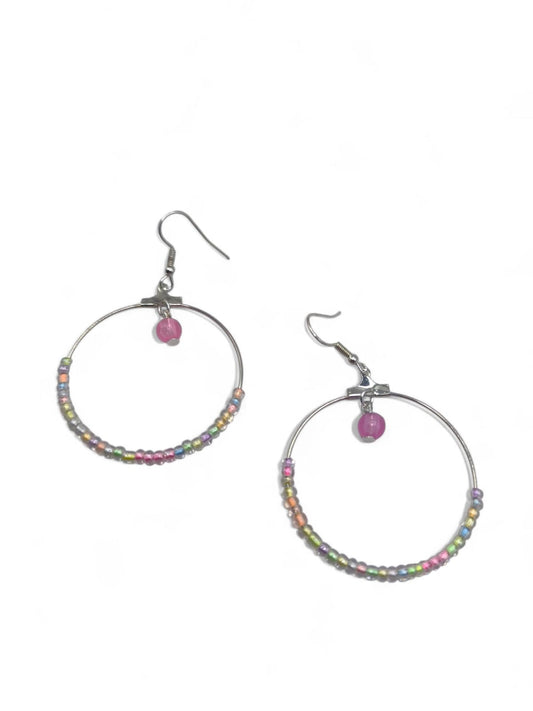 Cercei Summer Spirit culori de vara fosforescente