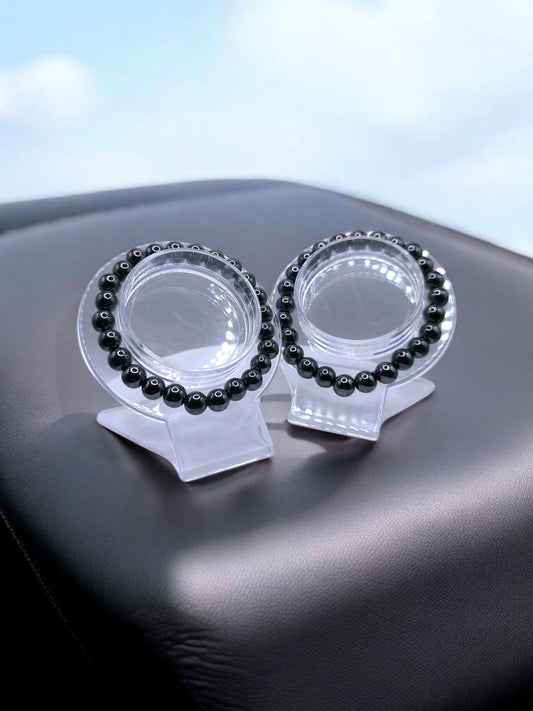 Bratara elastica Hematit