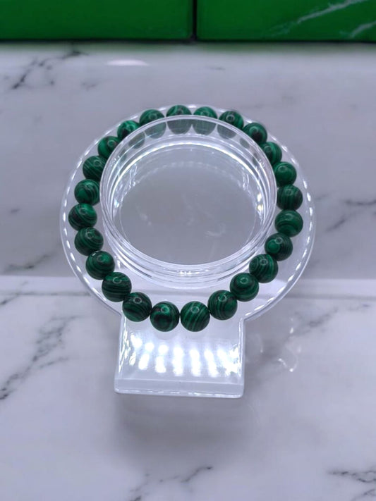 Bratara elastica Malachit