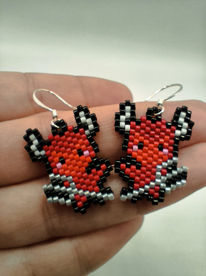 Cercei din Miyuki dracusor cu furca