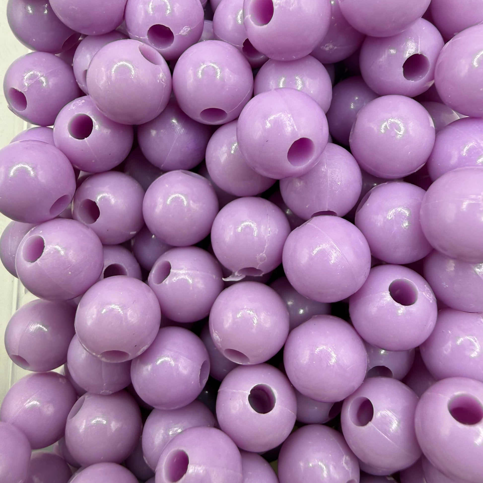 Margele acrilice 10mm mov