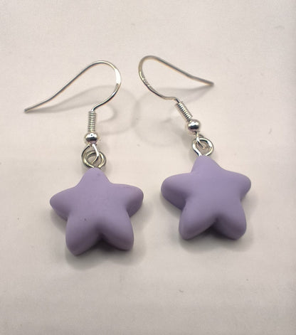 Cercei Little Star - stelute colorate