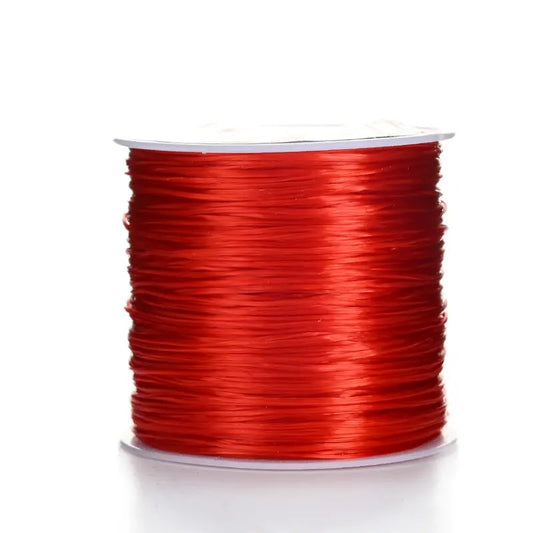 Fir elastic multifir rosu 0.8mm rola 6m