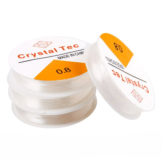 Fir elastic transparent 0.8mm rola 10m