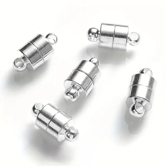 Inchizatoare magnetica 12x6mm argintiu