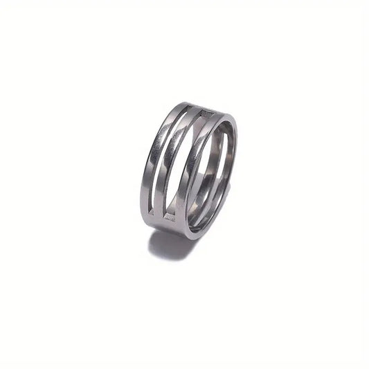 Inel pentru inchis si deschis zale 18x9mm argintiu