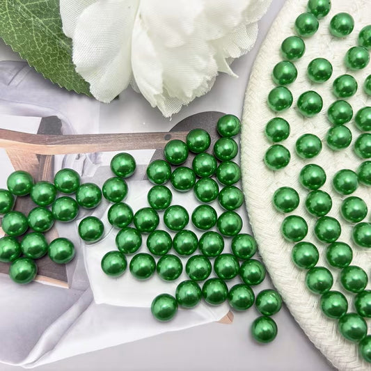 Perle acrilice 6mm verde