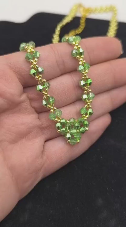 Set bijuterii Magie Verde – colier si bratara