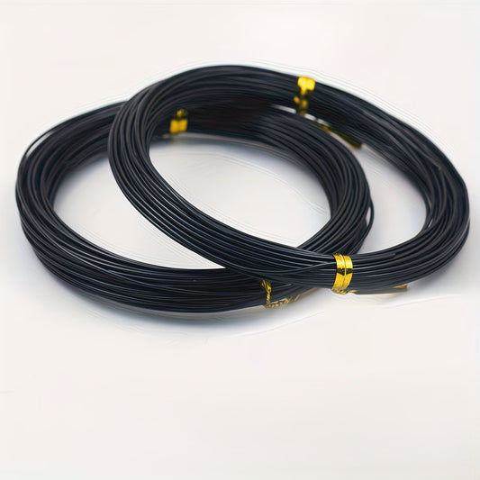 Sarma de modelaj din aluminiu 1mm rola 5m negru