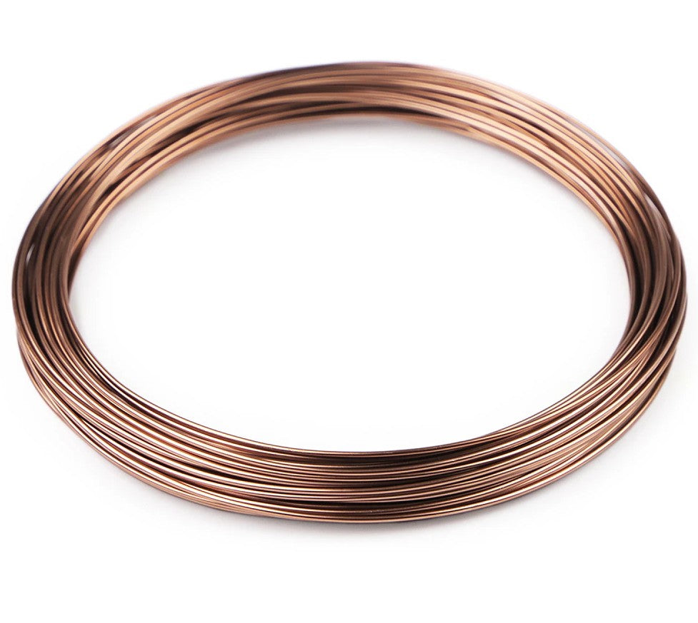 Sarma de modelaj din aluminiu 1mm rola 5m rose gold