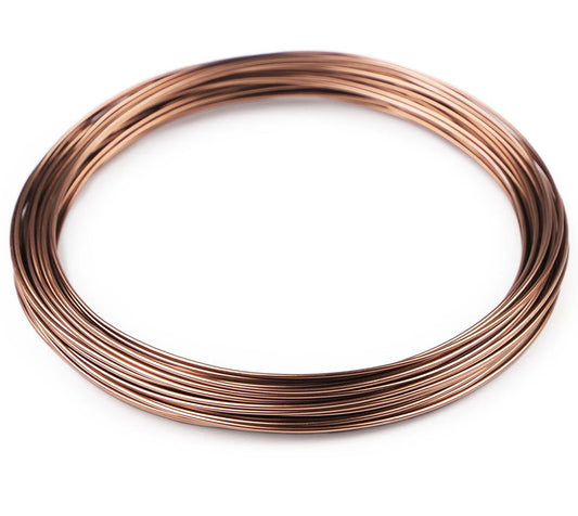 Sarma de modelaj din aluminiu 1mm rola 5m rose gold