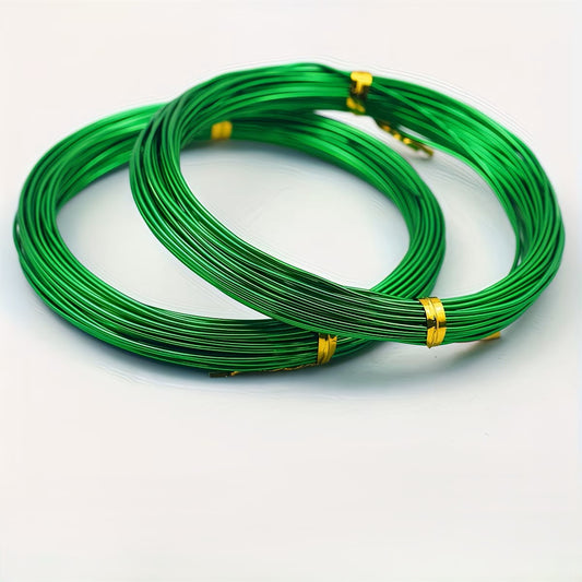 Sarma de modelaj din aluminiu 1mm rola 5m verde