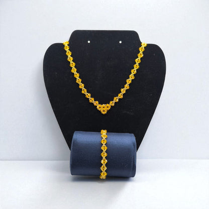 Set bijuterii Razele Soarelui – colier si bratara