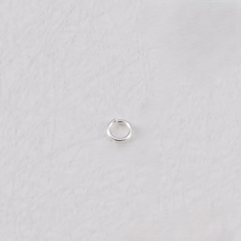 Zale 4mm argintiu