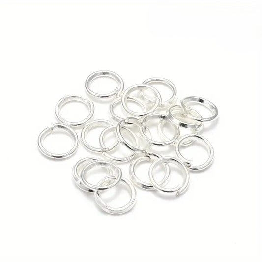 Zale 5mm argintiu