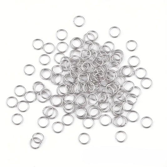 Zale 6mm argintii